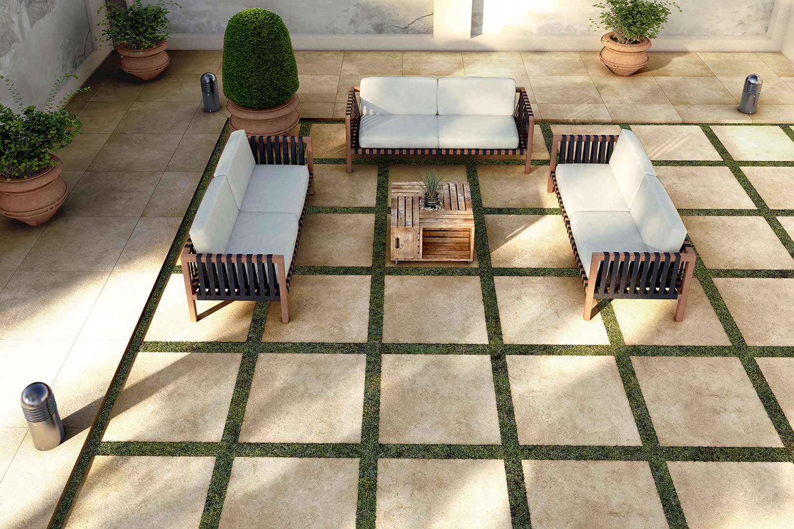 Terrassenplatten