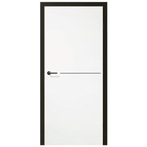 Nero 01 Weiss Schwarze Zarge