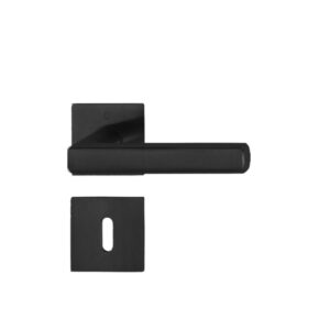 Türdruecker-Türgriff 119 R Schwarz sw