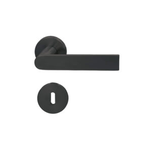 Türdruecker-Türgriff 131R Schwarz KB